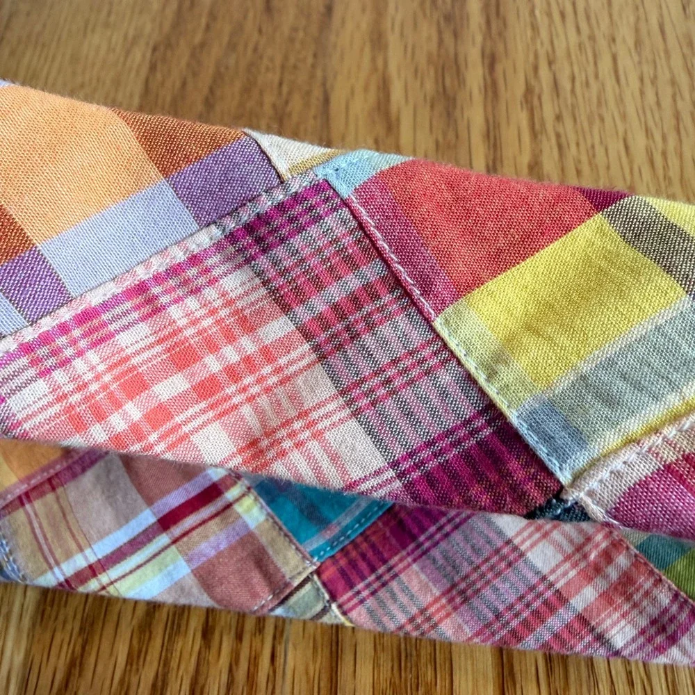 J. Crew vibrant patchwork
